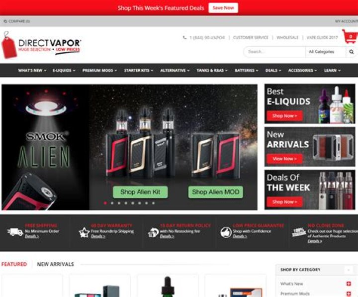 15% OFF Direct Vapor Promo Codes & Coupons January 2024