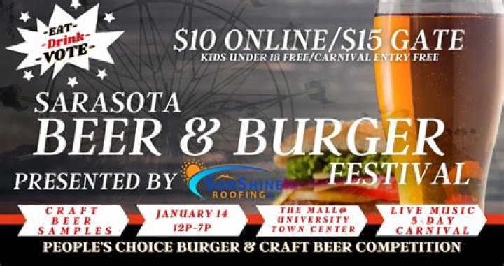 4th Annual Sarasota Beer & Burger Festival