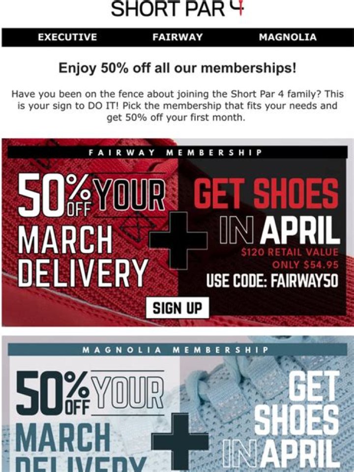 65% OFF Short Par 4 Discount Codes January 2024